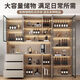 CLCEY2024新款餐边柜一体靠墙高柜餐厅储物茶水碗柜家用现代简约客厅收 主图款 款式140长送货入户+安装
