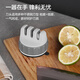 Kyoto Tokyo whetstone three-stage multifunctional suction cup sharpener mini gray and white