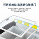 妮雪超市冰柜商用展示柜卧式冰柜商用冷柜冷藏冷冻柜雪糕柜保鲜柜冰糕柜冰淇淋柜圆弧玻璃 688雪糕柜1.8m长【铜管新款带价格条】