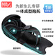 纽贝乐（NewBealer）婴儿背带腰凳新生儿横抱式抱娃神器小月龄宝宝前后两用多功能抱托 灰色：升级横竖组合版，可坐可躺
