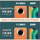 viks 适用于华为mate30pro手机壳磁吸真皮翻盖式全包防摔保护套高档商务男女款智能视窗原创牛皮外壳 宝石蓝 Mate30Pro/30EPro【4/5G通用】
