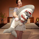 Stupide Pig Doulotte drôle Plux Toy Doll Oreiller Shark Dog Rag Dol Doll Big Birthday Gift Boy and Girl 70 cm Shark Dog