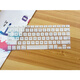 洋典 适用于2017老款苹果MacBook Air 13.3键盘防尘膜A1466 A1369屏幕外壳保护贴膜 半透黑色