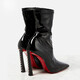 Christian Louboutin New Year Gift Exclusive Sale Women's Embellished Ankle Boots P00766592 Black 40 CN 40