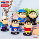 Huilie Compatible con LEGO Crayon Shin Shin Shith Build Bloy Bloy Bloy Conjunto de enchufe High-Differty tridimensional Bloques de construcción de rompecabezas para niños y niñas Crayon Shin Shin Shin Bee Embalaje 841 partículas
