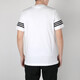 Adidas (Adidas) Clover Men's Clothing 2025 Summer NUEVA ASPERA DE SPORT Moda informal cómodo transpirable Camiseta de manga corta Camiseta Oficial FM3894 XL -58