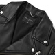 PEACEBIRD Men's Genuine Leather Jacket Trendy Motorcycle Leather Jacket Retro Zipper Jacket Workwear Commuting Sven Black S