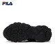 斐乐（FILA）休闲鞋猫爪鞋5代运动鞋春季新款男鞋老爹鞋 黑-BK 42