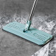 Muding scraping bucket hand-washable flat mop wet and dry floor wiping tiles wooden floor bathroom household absorbent mop dust removal cleaning mopping artifact 2 pieces with cloth