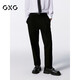 GXG men's textured jeans soft autumn 24 black 175/L