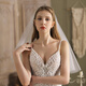 Dijing French White Veil Head rades