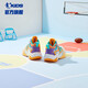 
Jordan (QIAODAN) children's shoes for summer men's basketball shoes breathable leather mesh wear-resistant shock-absorbing sports shoes-35