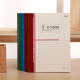 Jianke Soft Face Copy A5/B5/A4 Office and Business Notebook Work Conference Notepad Besprechung Soft Copy A5-80 Seiten (5 Pakete) No673