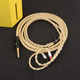 AcroLINK sterling silver gold-plated line se846 Andromeda w80mmcx Xielantu n5005 balanced headphone upgrade line IM series 4.4 balanced straight head (for player exclusively)