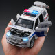 Lei Lang children's toy simulation model car ambulance firefighting alloy off-road police car pull-back boy toy