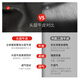 Hergestellt in Jingdong [Buckleless Stirnband] Erste Schicht Cowide Herrengürtel echter Ledergürtel Herrengürtel schwarz 120 cm