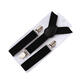 Luanzi Männer und Frauengurt Clips für elastische Träger für Hose schwarze Antiball-Elastizität Overalls Clips Deep Blue Hosen Clips 120-175 cm