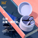 Yangshengfu 361 swimming earplugs nose clip children's anti-choking professional swimming anti-otitis media anti-ear water intrusion god blue blue earplugs + black swimming cap