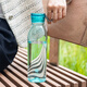 Lock Lock (Lock/Lock) Plastik Sport Eco Water Cup Simple Ins Style Sommer Tritan Fitness Männlich und weibliche Studenten begleiten die Tasse ABF756MIT Square Mint Green 750 ml