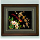Beyzk chinesischer Weizen -Strohmalerei Malt Reed Wheat Pole handgefertigtes Strohmals Gemälde Geschenkmalerei School Kindergartendekoration Gemälde Senden Sie an ausländische Freunde AS12532*36x25mm dickes Board