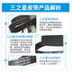 宁晨NINGCHEN三星皮带3PK510/540/550/560/575/600/610/620/630/40/695 3PK640