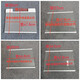 Hissense convient à Hisense Rongsheng Refrigerator Glass Direction Shelff BCD-536 / 519/528/532/535/538/529 698 Largeur de verre réfrigéré 48 Profondeur 37