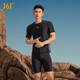 361 men's swimsuit and swimming trunks 2-piece suit anti-embarrassment professional training five-piece pants split hot spring swimming equipment