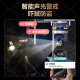 BIFIXIA太阳能摄像头室外无电无网终身免流量高清三镜头360无死角全景全彩夜视追踪家用户外太阳能监控器 免流量0费用+800W三画面单