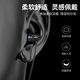 Naiyu wired headphones in-ear typc noise reduction mobile phone suitable for oppo Huawei vivo honor iPhone Apple headphones game Xiaomi Space Silver-Type-C flat mouth丨Two years after-sales service