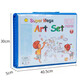 Dessin Set Toys's Children's Drawing Tools Brosse avec planche à dessin Boîte à cadeau d'huile de stylo aquarelle 1er juin Gift de la journée pour enfants 208 ensembles d'ensembles de luxe [rose]