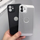 Ye Fan Applicable to Apple 12 mobile phone case anti-fall breathable heat dissipation iPhone 12 proMax protective case leaking standard ultra-thin matte 12mini full-cover lens solid color hard shell anti-fingerprint [Starry Black]-light and thin breathable heat dissipation Apple 12