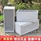Cement flower box large rectangular flower trough manger special Nordic magnesia mud flower bed vegetable box flower pond cement color 120*50*60cm (length*width*height)