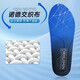 Misbe High Elastic PU Sports Innensohle Stoßdämpfung Rebound Badminton Basketball Tisch Tennis Fußball-Geruchssicheres Schweißabsorbing Running Innensohle hohe elastische Stoßdämpfung Rebound 2 Paare 43 Größen