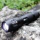 Shenyu strong light flashlight rechargeable LED ultra-bright long-range military searchlight outdoor riding home emergency light