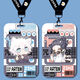 
The spell return to the Q version of Wujo Yuuwa, the student campus card set, bus subway card work permit, b16778 Fu Heihui, campus card set + long lanyard