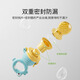 YEEHOO baby teether bite bag juice fruit and vegetable music silicone food supplement tool baby fruit grinder green bubble fish bite bag