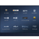 ONKYO ANQIAO TX-NR5100 Amplificateur 7.2 Channel Home Theatre Amplificateur Speaker Av Amplificateur importé 8K Dolby Atmos DTS: X Bluetooth [subvention nationale]