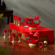 Maotai Culture and Tourism Zodiac Series Wine Set Ceramic Cultural and Creative Wine Dividers Wine Glasses High-end Gift Box Gifts Year of the Horse