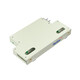 Fiberhome 1U ODF Faserfaser-Verteilung Rack Rahmen Schrank Standard 19-Zoll-Rack-Rack-Chassis 1,2 mm kalt gewalzter Platten Telekommunikationsgrademelzeinheit geschmolzene Faserscheibe leerer Festplatten/12 Kern