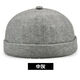 Unterhaltsamer Vermieterhut Männer Frühling und Herbst Melon Skin Hut Herren Vermieterhut Frauen Trendy Marke mittleren Alters und älteren Retro-Hip-Hop-Nobel-Flip-Flip-Feeding Yuppie Hut Wassermelonenhut 13657 Tiefe Messgerät können sich einstellen (56-60 cm)