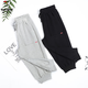 
Woodpecker summer thin loose tucked feet cropped pants for women's sports pants casual high waist mid-trousers Harem pants 9923 black [high quality version] 3XL 150-175Jin [Jin equals 0.5 kg]