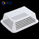Guxiang rectangular plastic basket large thickened turnover basket organization basket toy sundry clothing storage basket vegetable washing basket white No. 3 basket 320*240*98mm 2 pieces