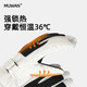 Memaru Gloves for Men and Women Winter Cycling Electric Vehicles Plus Velvet Windproof and Waterproof Outdoor Warm Winter Touch Screen Cotton Ski Gloves 8# Black and White Spliced ​​Finger Snow Mountain Men's Style