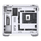 JONSBO U4 Mini white MATX chassis (MATX motherboard/360 cold arrangement/side transparent tempered glass/supports back-plug motherboard/330-420mm graphics card)