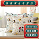 Rongtao new product old coarse cloth cover without core square sofa bedside backrest pillow P Mickey Mouse 50X50cm set + core
