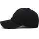Demi Anesa Hat Men's and Women's Spring and Autumn Baseball Cap Korean Style Trendy People Outdoor Travel Versatile Sun Hat Casual Travel Baseball Cap Black One Size 55-60