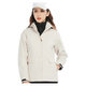 BRELRMON韩版冲锋衣女男防风户外防寒三合一保暖可拆卸滑雪登山服夹克外套 HS12805米白-男 L