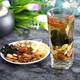 Bolsa de té de gardía de achicoria lily regalice hoja de morera té té té lirio poria hoja de moras pueraria té verde dinero willow pueraria té doble siete té té salud de té