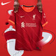 Nike 21/22 Saison Liverpool Home Player/Fan's Edition Kurzarm T-Shirt Jacke Fußballanzug DB2533 Player Version Red DB2533-688 S
