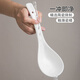 Half-life ceramic large spoon household long-handled soup spoon porridge spoon large soup spoon high-looking porridge soup porridge spoon table spoon